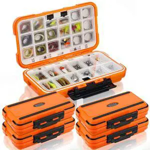 4 Pack Fishing Tackle Box, Large Waterproof Lure Bait Storage Box with Adjustable Dividers, Double Sided Floating Storage Container for Hooks, Sinkers, Beads, Small Baits(Stylish) 4 Pack Fishing Tackle Box, Large Waterproof Lure Bait Storage Box with Adjustable Dividers, Double Sided Floating Storage Container for Hooks, Sinkers, Beads, Small Baits(Stylish)