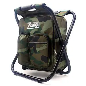 Folding Camping Chair Stool Backpack with Cooler Insulated Picnic Bag, Hiking Camouflage Seat Table Bag Camping Gear, Outdoor Fishing Hunting Gifts for Men Folding Camping Chair Stool Backpack with Cooler Insulated Picnic Bag, Hiking Camouflage Seat Table Bag Camping Gear, Outdoor Fishing Hunting Gifts for Men