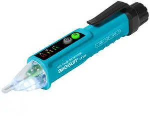 Non-Contact AC Voltage Tester Pen 12-1000V, Dual Sensitivity & LED Flashlight, Live/Neutral Wire Breakpoint Finder, Auto Power-Off, Electrical Circuit Detector for Outlets, Wires, Breakers Non-Contact AC Voltage Tester Pen 12-1000V, Dual Sensitivity & LED Flashlight, Live/Neutral Wire Breakpoint Finder, Auto Power-Off, Electrical Circuit Detector for Outlets, Wires, Breakers