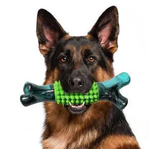 Dog Toys for Aggressive Chewers, Tough Stick Chew Bone | Durable Rubber & Nylon Dog Bones, Indestructible Dog doys for Medium,Large Dogs,Beef Flavor Dog Toys for Aggressive Chewers, Tough Stick Chew Bone | Durable Rubber & Nylon Dog Bones, Indestructible Dog doys for Medium,Large Dogs,Beef Flavor