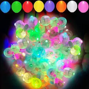 100pcs Mutilcolor Balloon Lights, Long Standby Time Waterproof Mini Ball Light, Round LED Flash Lamp for Paper Lantern Balloon Party,Wedding,Birthday,Festival,New Year and Christmas Decorative 100pcs Mutilcolor Balloon Lights, Long Standby Time Waterproof Mini Ball Light, Round LED Flash Lamp for Paper Lantern Balloon Party,Wedding,Birthday,Festival,New Year and Christmas Decorative