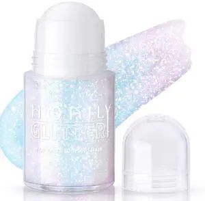 Roll-on Holographic Body Glitter Gel for Face Hair, Chameleon Color Changing Glitter Gel Under Light, Chunky Mermaid Sequins Festival Party Rave Accessories Shimmer Makeup (Sparkling Pink) Roll-on Holographic Body Glitter Gel for Face Hair, Chameleon Color Changing Glitter Gel Under Light, Chunky Mermaid Sequins Festival Party Rave Accessories Shimmer Makeup (Sparkling Pink)