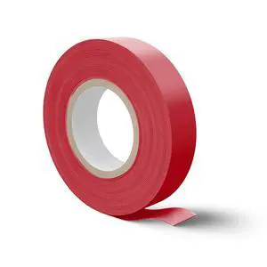 Flame Retardant Red Electrical Tape; 3/4 Inch * 66 Feet; PVC Electric Tape for Under 600V Electric, Repair, Home Outdoor Indoor Wire Insulation, 5 to 221 (1, Red) Flame Retardant Red Electrical Tape; 3/4 Inch * 66 Feet; PVC Electric Tape for Under 600V Electric, Repair, Home Outdoor Indoor Wire Insulation, 5 to 221 (1, Red)