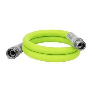 Garden Lead-in Hose 5/8 in. x 5 ft., Lightweight All-Weather Water Hose, Durable and Flexible, Leak-Free Connections Garden Lead-in Hose 5/8 in. x 5 ft., Lightweight All-Weather Water Hose, Durable and Flexible, Leak-Free Connections