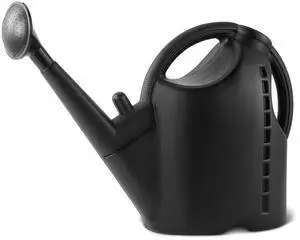 Watering Can, Black, 2.64 Gallon Capacity Watering Can, Black, 2.64 Gallon Capacity