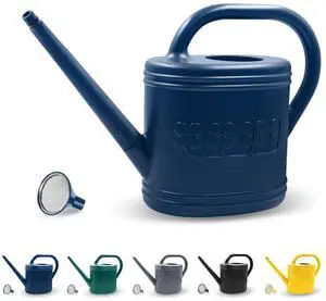 2 Gallon Garden Watering Can, Plastic Outdoor Watering Can for Plants | Removable Long Spout, Plastic Water Can, Stainless Steel Shower Head, 3 Watering Modes, for Garden, Courtyard, Greenhouse 2 Gallon Garden Watering Can, Plastic Outdoor Watering Can for Plants | Removable Long Spout, Plastic Water Can, Stainless Steel Shower Head, 3 Watering Modes, for Garden, Courtyard, Greenhouse
