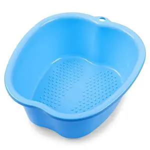 Foot Soaking Bath Basin, Soaking Tub, Large Basin, Feet Pedicure|Foot Massager, Ideal for Relaxation & Stress Relief - Perfect for Home & Spa Use (Blue) Foot Soaking Bath Basin, Soaking Tub, Large Basin, Feet Pedicure|Foot Massager, Ideal for Relaxation & Stress Relief - Perfect for Home & Spa Use (Blue)
