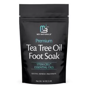Tea Tree Oil Foot Soak and Epsom Salts for soaking | Foot Spa and Remedy for Athletes Foot, Stinky Feet, and Foot Soak for Dry Cracked Feet | Detox Foot Soak and Tea Tree Oil for Healthy Toenails 16oz Tea Tree Oil Foot Soak and Epsom Salts for soaking | Foot Spa and Remedy for Athletes Foot, Stinky Feet, and Foot Soak for Dry Cracked Feet | Detox Foot Soak and Tea Tree Oil for Healthy Toenails 16oz