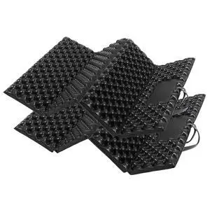 Ultralight Foam Backpacking Sit Pad, Foldable Waterproof Z Hiking Sitting Pad Insulated Stadium Seat Cushion with Strap for Outdoor Camping Picnic, Black 2pc Ultralight Foam Backpacking Sit Pad, Foldable Waterproof Z Hiking Sitting Pad Insulated Stadium Seat Cushion with Strap for Outdoor Camping Picnic, Black 2pc