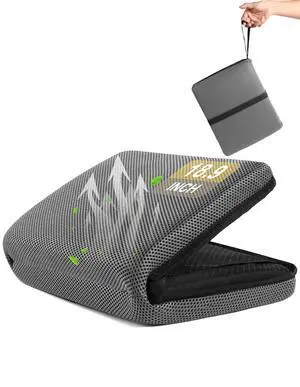 Portable Airplane Seat Cushion Foldable Seat Cushion for Travel | Thickened Cushion, Carrying Handle, Breathable Fabric, Washable Mesh Cover, Anti-Slip bottom, Lightweight for Flight Bleacher Portable Airplane Seat Cushion Foldable Seat Cushion for Travel | Thickened Cushion, Carrying Handle, Breathable Fabric, Washable Mesh Cover, Anti-Slip bottom, Lightweight for Flight Bleacher
