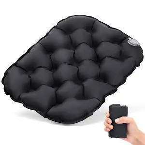 Inflatable Seat Cushion, Lightweight Stadium Seat Cushion for Bleachers Pad Portable & Foldable Travel Compact Air Seat Cushion for Airplane Long Flights Outdoor Hiking Climbing Camping Sports Events Inflatable Seat Cushion, Lightweight Stadium Seat Cushion for Bleachers Pad Portable & Foldable Travel Compact Air Seat Cushion for Airplane Long Flights Outdoor Hiking Climbing Camping Sports Events