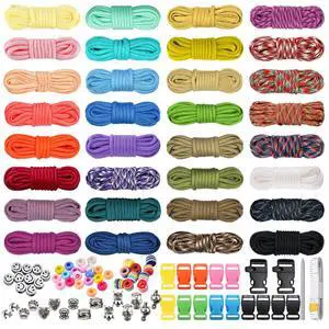 480 Feet Paracord Combo Kit, 32 Colors Paracord Bracelet Making Kit | 15 Feet per Color, 4mm Paracord Craft Kit, For Bracelet, Dog Collar, Lanyard, Multifunction Parachuter Cord 480 Feet Paracord Combo Kit, 32 Colors Paracord Bracelet Making Kit | 15 Feet per Color, 4mm Paracord Craft Kit, For Bracelet, Dog Collar, Lanyard, Multifunction Parachuter Cord