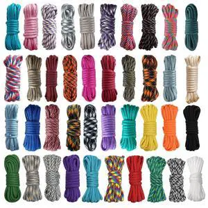 40 Colors Paracord Cord Multifunction 550lb Paracord Crafting Kit for Making Lanyards, Bracelets, Dog Collars and DIY Projects 40 Colors Paracord Cord Multifunction 550lb Paracord Crafting Kit for Making Lanyards, Bracelets, Dog Collars and DIY Projects