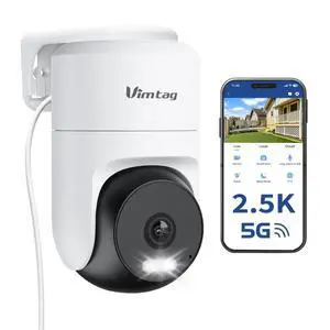 Pan/Tilt Outdoor Security Camera, 2.5K 4MP WiFi Home CCTV Camera, 360° View & Motion Tracking, Color Night Vision, 2-Way Audio, AI Detection Alarm, IP66, Cloud & SD Card Storage, Works w/Alexa Pan/Tilt Outdoor Security Camera, 2.5K 4MP WiFi Home CCTV Camera, 360° View & Motion Tracking, Color Night Vision, 2-Way Audio, AI Detection Alarm, IP66, Cloud & SD Card Storage, Works w/Alexa