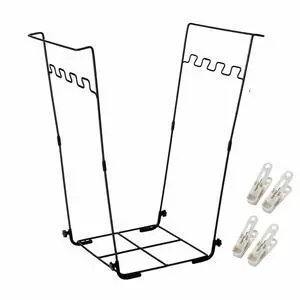 Garden Trash Bag Holder - Outdoor Leaf Bag Support Stand Multi-Use Metal Garbage Bag Holder Frame Holds 30-45 Gallons Bag for Leaves, Camping, Yard Weeding, Lawn Party Garden Trash Bag Holder - Outdoor Leaf Bag Support Stand Multi-Use Metal Garbage Bag Holder Frame Holds 30-45 Gallons Bag for Leaves, Camping, Yard Weeding, Lawn Party