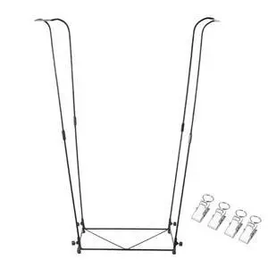 Trash Bag Holder, 30-45 Gallon Metal Garbage Bag Holder | Portable Trash Bag Holder Stand, Multi-use Leaf Bag Holder for Yard, Camping, Party, Wedding Trash Bag Holder, 30-45 Gallon Metal Garbage Bag Holder | Portable Trash Bag Holder Stand, Multi-use Leaf Bag Holder for Yard, Camping, Party, Wedding