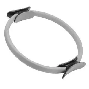 Yoga Ring, Pilates Circle for Home Gym Exercises Strengthens Core Muscles Fitness Ring for All Levels and Lie Positions(Grey) Yoga Ring, Pilates Circle for Home Gym Exercises Strengthens Core Muscles Fitness Ring for All Levels and Lie Positions(Grey)