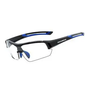 Photochromic Sunglasses UV Protection Lightweight Black Blue | Cycling Glasses,Auto-Adjust UV Color Change, 29g Ultra-Light, Adjustable Nose Pad, Cycling/Running/Hiking Photochromic Sunglasses UV Protection Lightweight Black Blue | Cycling Glasses,Auto-Adjust UV Color Change, 29g Ultra-Light, Adjustable Nose Pad, Cycling/Running/Hiking