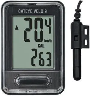 Velo 9 Wired Bike Computer | Entry-Level Speedometer and Odometer, Perfect for Beginner Cyclists, Auto Start/Stop, Easy Setup for Road, MTB, Gravel Bikes Velo 9 Wired Bike Computer | Entry-Level Speedometer and Odometer, Perfect for Beginner Cyclists, Auto Start/Stop, Easy Setup for Road, MTB, Gravel Bikes