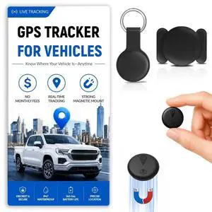 Mini Hidden GPS Tracker for Vehicles, Real-Time Tracking for Cars, iOS Only No Monthly Fee or SIM Card, Magnetic, Works with Find My, IP68 Waterproof GPS Tracking Devices for Motorcycles, Bikes, Black Mini Hidden GPS Tracker for Vehicles, Real-Time Tracking for Cars, iOS Only No Monthly Fee or SIM Card, Magnetic, Works with Find My, IP68 Waterproof GPS Tracking Devices for Motorcycles, Bikes, Black