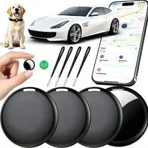 GPS Tracker for Vehicles No Subscription for iOS Only - 2 Pack | Undetectable Car Tracker, Precise Location Bluetooth Tag Compatible with Apple Find My for Key Luggage Kid Pet GPS Tracker for Vehicles No Subscription for iOS Only - 2 Pack | Undetectable Car Tracker, Precise Location Bluetooth Tag Compatible with Apple Find My for Key Luggage Kid Pet