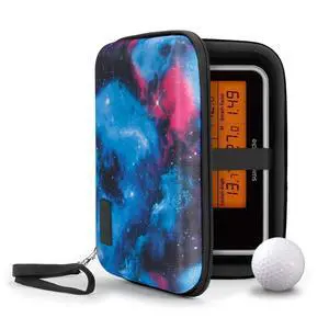 Golf Launch Monitor Case, Swing Caddie Hard Case, Scratch Resistant Interior, Water Resistant Exterior - Fits Swing Caddie SC300i, Voice Caddie, Garmin R10, Rapsodo MLM2PRO & more (Galaxy) Golf Launch Monitor Case, Swing Caddie Hard Case, Scratch Resistant Interior, Water Resistant Exterior - Fits Swing Caddie SC300i, Voice Caddie, Garmin R10, Rapsodo MLM2PRO & more (Galaxy)