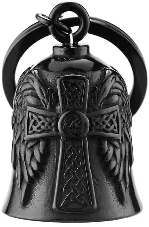 Motorcycle Men Bells - Motorcycle Angel Bell for Men Women,Bell Biker Accessory,Guard Riding Safety (Black) (Black) Motorcycle Men Bells - Motorcycle Angel Bell for Men Women,Bell Biker Accessory,Guard Riding Safety (Black) (Black)