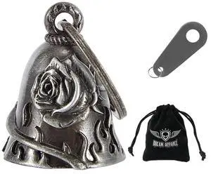 Motorcycle Bells for Bikers Guardian Motorcycle Bells for Motorcycle Rider Key Chain for Luck Motorcycle Bells for Bikers Guardian Motorcycle Bells for Motorcycle Rider Key Chain for Luck