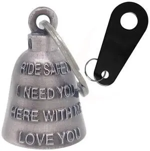 Colorful Motorcycle Bell with Hanger for Biker, Good Luck Biker Bells & Motorcycle Accessories, Key Chain for Luck Colorful Motorcycle Bell with Hanger for Biker, Good Luck Biker Bells & Motorcycle Accessories, Key Chain for Luck
