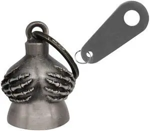 Motorcycle Bell with Hanger, Key Chain with Delicate Luck Bell, 3D Design Zinc Alloy, Unisex, Keychain, Biker Accessories Motorcycle Bell with Hanger, Key Chain with Delicate Luck Bell, 3D Design Zinc Alloy, Unisex, Keychain, Biker Accessories
