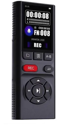 64GB Digital Voice Recorder with Playback Long Battery 2-inch Screen MP3 Audio Recording for Meetings Lectures and Interviews Portable USB Recording Device with Voice Activation 64GB Digital Voice Recorder with Playback Long Battery 2-inch Screen MP3 Audio Recording for Meetings Lectures and Interviews Portable USB Recording Device with Voice Activation