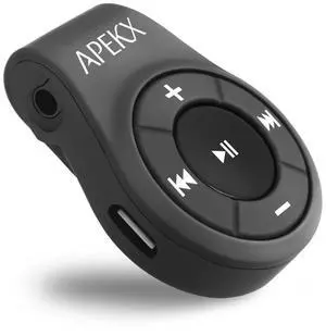 Clip Bluetooth Audio Adapter for Headphones, Headset, Speaker, Wireless Receiver with MIC for Hands-Released Call and Music Clip Bluetooth Audio Adapter for Headphones, Headset, Speaker, Wireless Receiver with MIC for Hands-Released Call and Music