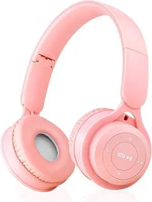 Upgraded Hybrid Noise Cancelling Bluetooth Headphones Over Ear Wireless Bluetooth with Mic Soft-Earpads HiFi Stereo Foldable Lightweight Headset Deep Bass for Home Office Cellphone PC Pink Upgraded Hybrid Noise Cancelling Bluetooth Headphones Over Ear Wireless Bluetooth with Mic Soft-Earpads HiFi Stereo Foldable Lightweight Headset Deep Bass for Home Office Cellphone PC Pink