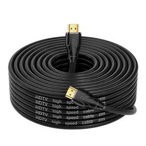 4K HDMI Cable 40ft, High Speed 2.0 Cables &4K@60Hz 2K 1080P, High Speed Gold Plated Connectors hdmi Cord, Compatible with PlayStation Arc PS3 PS4 PC HDTV 4K HDMI Cable 40ft, High Speed 2.0 Cables &4K@60Hz 2K 1080P, High Speed Gold Plated Connectors hdmi Cord, Compatible with PlayStation Arc PS3 PS4 PC HDTV