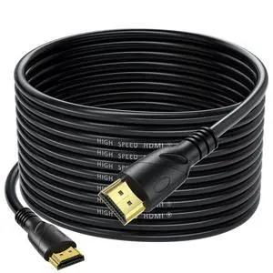 4K HDMI Cable 40ft Ultra High Speed HDMI 2.0 Cables 4K@60Hz 18gbps, Gold Plated Connector,Ethernet Audio Video Return,Compatible for 1080p 3D HDTV PC Xbox Arc Laptop PS3/4/5/9 etc 4K HDMI Cable 40ft Ultra High Speed HDMI 2.0 Cables 4K@60Hz 18gbps, Gold Plated Connector,Ethernet Audio Video Return,Compatible for 1080p 3D HDTV PC Xbox Arc Laptop PS3/4/5/9 etc