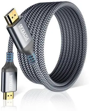 4K HDMI Cable 50FT, 18Gbps 2.0 High Speed Gaming Cord 4K@60Hz HDR, 2K, ARC 3D Compatible for PS5/4, UHD TV and Blu-ray Player 4K HDMI Cable 50FT, 18Gbps 2.0 High Speed Gaming Cord 4K@60Hz HDR, 2K, ARC 3D Compatible for PS5/4, UHD TV and Blu-ray Player