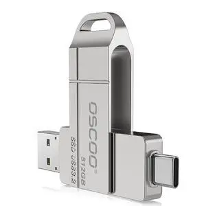 512GB SSD Flash Drive, Up to 550MB/sUSB 3.2 Gen1 Thumb Drive, Dual USB-C & USB-A Ports, Compatible with iPhone 15/16/17, Android Phones, Mac Photo & Video Backup 512GB SSD Flash Drive, Up to 550MB/sUSB 3.2 Gen1 Thumb Drive, Dual USB-C & USB-A Ports, Compatible with iPhone 15/16/17, Android Phones, Mac Photo & Video Backup