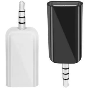 2 Pack AUX to USB Adapter, USB A Female to 3.5mm Male Audio Converter Jack Plug for USB Flash Drive U-Disk to Connect Car CD Player, Only Work for Car Auxiliary Port - Black+White 2 Pack AUX to USB Adapter, USB A Female to 3.5mm Male Audio Converter Jack Plug for USB Flash Drive U-Disk to Connect Car CD Player, Only Work for Car Auxiliary Port - Black+White