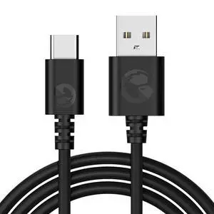 USB-A to USB-C Cable Wired Controllers - 1.8m / 5.9ft - Black USB-A to USB-C Cable Wired Controllers - 1.8m / 5.9ft - Black