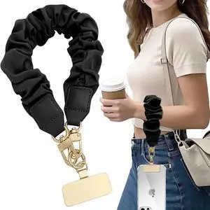 Anti Theft Phone Wrist Strap, Elastic Universal Phone Lanyard for Cell Phone, Cute Scrunchie Design Wristband Anti Theft Phone Wrist Strap, Elastic Universal Phone Lanyard for Cell Phone, Cute Scrunchie Design Wristband