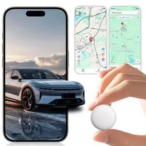 GPS Tracker for Vehicles, Pets & Valuables No Subscription, Real-Time Tracking via App Lightweight, Waterproof, Long Battery Life Compatible with iOS & Android GPS Tracker for Vehicles, Pets & Valuables No Subscription, Real-Time Tracking via App Lightweight, Waterproof, Long Battery Life Compatible with iOS & Android