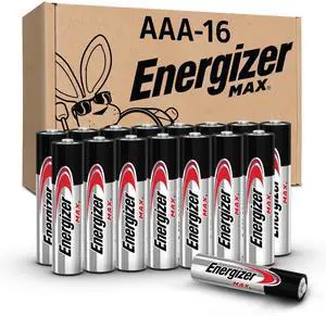 MAX AAA Batteries (16 Pack), Triple A Alkaline Batteries MAX AAA Batteries (16 Pack), Triple A Alkaline Batteries