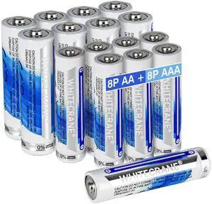 48 AA+AAA Batteries 24 Count AA Batteries and 24 Count AAA Batteries Alkaline Battery 1.5v Long-Lasting Leak-Proof Design Maximum Performance for Daily Device 48 AA+AAA Batteries 24 Count AA Batteries and 24 Count AAA Batteries Alkaline Battery 1.5v Long-Lasting Leak-Proof Design Maximum Performance for Daily Device