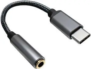 3.5mm Headphone Jack Adapter,Type-C to Aux Audio Female Adapter 3.5mm Headphone Jack Adapter,Type-C to Aux Audio Female Adapter
