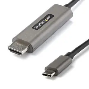 6ft (2m) USB C to HDMI Cable 4K 60Hz w/ HDR10 - Ultra HD USB Type-C to 4K HDMI 2.0b Video Adapter Cable - USB-C to HDMI HDR Monitor/Display Converter - DP 1.4 Alt Mode HBR3 (CDP2HDMM2MH) 6ft (2m) USB C to HDMI Cable 4K 60Hz w/ HDR10 - Ultra HD USB Type-C to 4K HDMI 2.0b Video Adapter Cable - USB-C to HDMI HDR Monitor/Display Converter - DP 1.4 Alt Mode HBR3 (CDP2HDMM2MH)