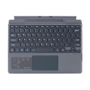 Keyboard for Microsoft Surface Pro Copilot+ (11th Edition) / Pro 11/10 / 9/8 / X, 13 inch, Detachable Type Cover with Touchpad, Pen Holder (Gray No Backlit) Keyboard for Microsoft Surface Pro Copilot+ (11th Edition) / Pro 11/10 / 9/8 / X, 13 inch, Detachable Type Cover with Touchpad, Pen Holder (Gray No Backlit)