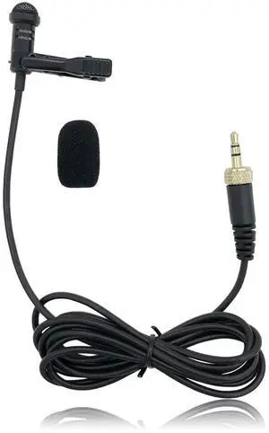 Lavalier Microphone Replacement for Sennheiser Wireless Transmitter/ME 2 Mic - Lav Lapel Clip, Wearable, Omnidirectional, 3.5mm TRS Lavalier Microphone Replacement for Sennheiser Wireless Transmitter/ME 2 Mic - Lav Lapel Clip, Wearable, Omnidirectional, 3.5mm TRS
