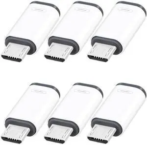 6 Pack Micro USB to USB-C Adapter, Type C Female to Micro USB Male Converter Connector, Supports Charging and Data Synchronization, Compatible with Samsung Galaxy S7/S7 Edge, Nexus 5/6 6 Pack Micro USB to USB-C Adapter, Type C Female to Micro USB Male Converter Connector, Supports Charging and Data Synchronization, Compatible with Samsung Galaxy S7/S7 Edge, Nexus 5/6