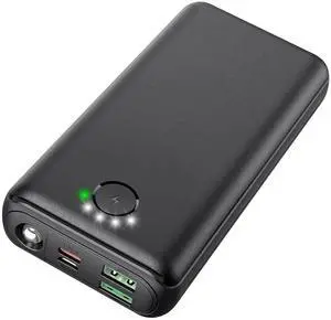 Portable Charger Power Bank 30000mAh USB C 22.5W Fast Charging External Battery Pack PD QC4.0 with Flashlight 3 Outputs & 2 Inputs Battery Bank for iPhone Samsung Galaxy iPad etc (Black) Portable Charger Power Bank 30000mAh USB C 22.5W Fast Charging External Battery Pack PD QC4.0 with Flashlight 3 Outputs & 2 Inputs Battery Bank for iPhone Samsung Galaxy iPad etc (Black)