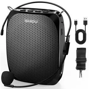 Portable Mini Voice Amplifier for Teachers, Voice Amplifier with Wired Microphone Headset, Portable Meagaphone Speaker Mic for Teachers, Classroom Portable Mini Voice Amplifier for Teachers, Voice Amplifier with Wired Microphone Headset, Portable Meagaphone Speaker Mic for Teachers, Classroom